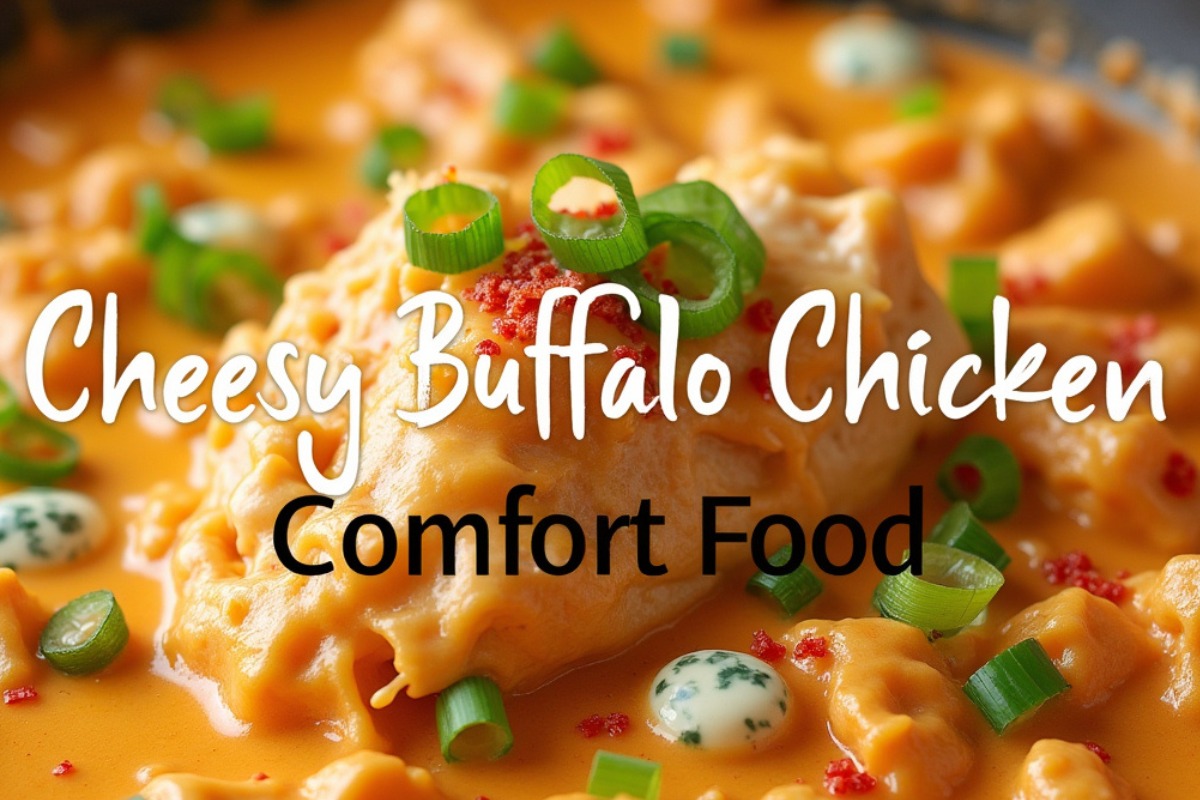 Cheesy Buffalo Chicken : Best Comfort Food